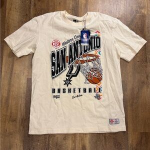 San Antonio Spurs 2025 City Edition Stone T-Shirt NBA Basketball